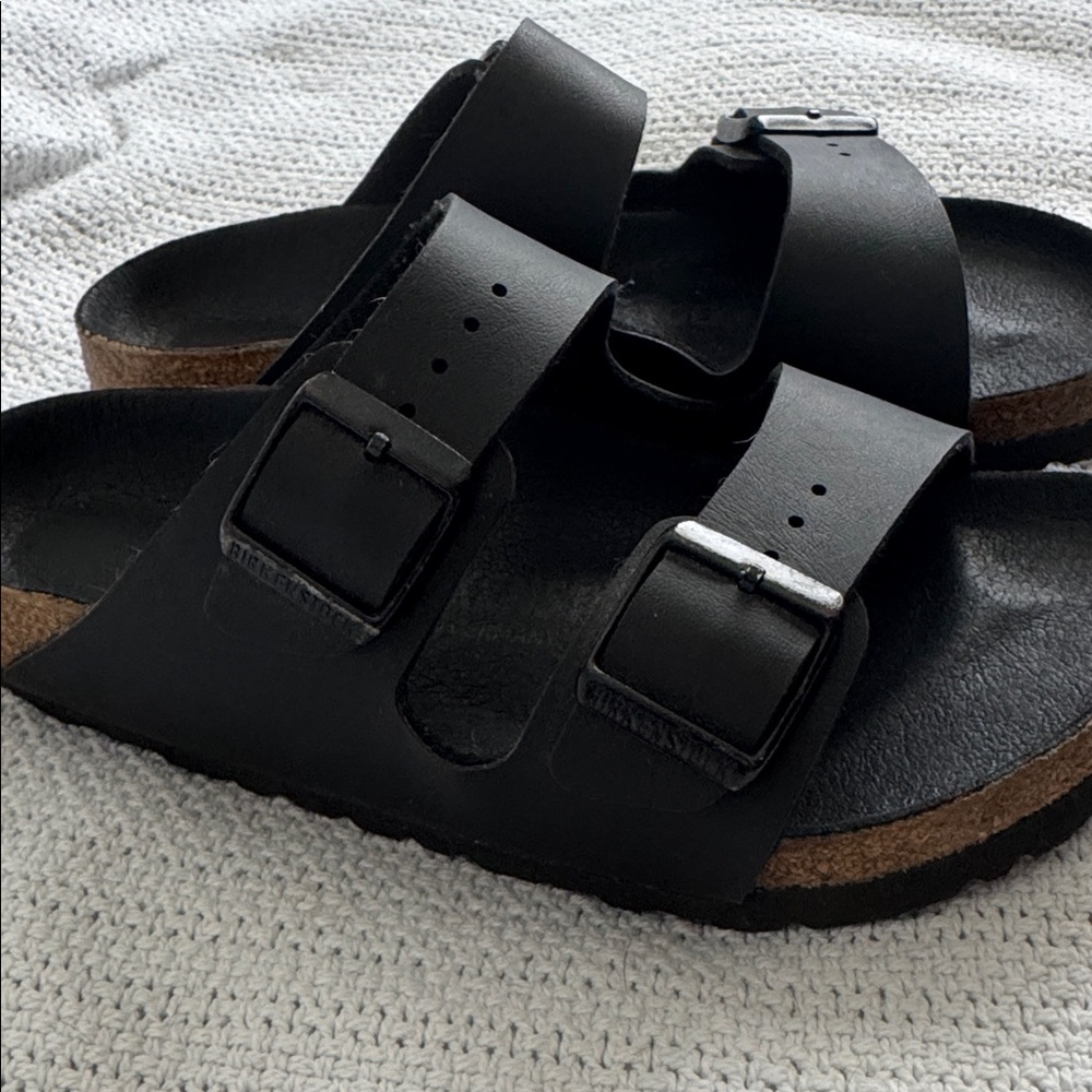 Birkenstock Black Arizona Sandals - Picture 7 of 12